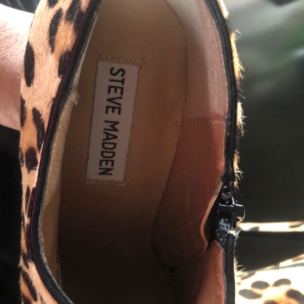 Leopard Print Booties - image 2